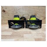RYOBI Saw lot of 2 (for parts only) RYOBI Saw lot of 2 (for parts only)