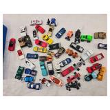 (2) Hot Wheels Storage Cases with Hot Wheels and Matchbox Cars