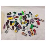 (2) Hot Wheels Storage Cases with Hot Wheels and Matchbox Cars