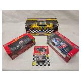 Misc. Nascar Collectables, (3) 1/24 Scale and (1) 1/64 Scale