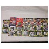 (20) 1/64 Scale World of Outlaw Collector Cars with Collector card and Stand