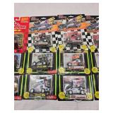 (20) 1/64 Scale World of Outlaw Collector Cars with Collector card and Stand