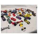 Hot Wheels Rolling Storage Case and Misc. Hot Wheel and Matchbox Cars