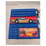 Hot Wheels Rolling Storage Case and Misc. Hot Wheel and Matchbox Cars
