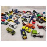 (2) Storage Cases Both Filled With Multiple Hot Wheels and Matchbox Cars, Stock Car Collector Case with Nascar Collectables
