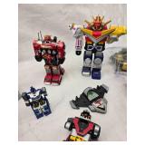 Toy Transformers, Power Rangers and Ninja Turtles