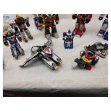 Toy Transformers, Power Rangers and Ninja Turtles