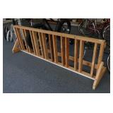 Wooden Bike Rack Wooden Bike Rack