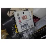 Assorted Bicycle Accessories - Valve Caps, Mirror, Phone Bracket Assorted Bicycle Accessories - Valve Caps, Mirror, Phone Bracket