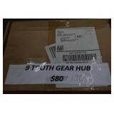 9-Tooth Gear Hubs 9-Tooth Gear Hubs