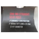 *6* Cro-Mo Straight Seat Posts *6* Cro-Mo Straight Seat Posts