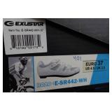 Exustar Cycling E-SR442-WH Shoes - Size 4.5 Exustar Cycling E-SR442-WH Shoes - Size 4.5