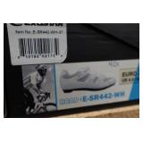 Exustar Cycling E-SR442-WH Shoes - Size 4.5 Exustar Cycling E-SR442-WH Shoes - Size 4.5