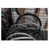 Large Assortment of Bike Wheels and Some Tires Large Assortment of Bike Wheels and Some Tires