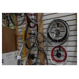 Large Assortment of Bike Wheels and Some Tires Large Assortment of Bike Wheels and Some Tires