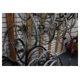 Large Assortment of Bike Wheels and Some Tires Large Assortment of Bike Wheels and Some Tires