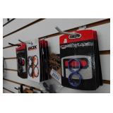 Assorted Bike Parts - Lever Grips, Chainring Bolts, Chain Tension Adjuster Assorted Bike Parts - Lever Grips, Chainring Bolts, Chain Tension Adjuster