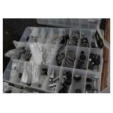 Assorted Bike Parts - Many Small Parts in Organizers Assorted Bike Parts - Many Small Parts in Organizers