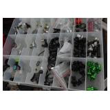 Assorted Bike Parts - Many Small Parts in Organizers Assorted Bike Parts - Many Small Parts in Organizers