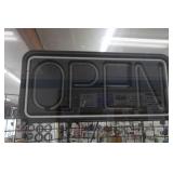 Retail Open Sign - Rectangle Retail Open Sign - Rectangle