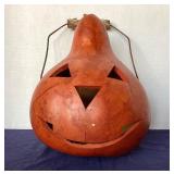 Large Gourd Jack-o-Lantern