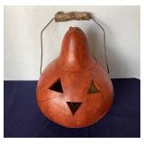 Large Gourd Jack-o-Lantern