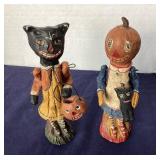 7 Piece Group of Halloween Figures