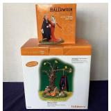 Pair of Dept. 56 Halloween: "Rock-A-Bye Vampire" and "Out For a Good Time"
