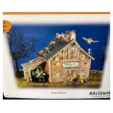 Dept. 56 Halloween: "Screech Owl Farm", "Deranged Chickens" and "Forgotten Garden"