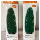 Dept.56 Halloween: "Haunted Sounds & Lit Trees" and "Halloween Twinkle Brite Tree"