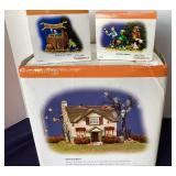 Dept. 56 Halloween: "Hauntsburg House", "Building Fort Frightful" and "Little Space Explorers"