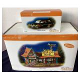 Dept. 56 Halloween: "Dead End Motel" and "Halloween Hot Rod"
