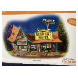 Dept. 56 Halloween: "Dead End Motel" and "Halloween Hot Rod"