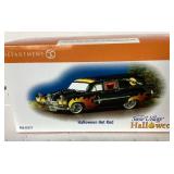 Dept. 56 Halloween: "Dead End Motel" and "Halloween Hot Rod"