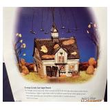 Dept. 56 Halloween: "Creepy Creek Carriage House" and "Creepy Creature Cats"