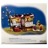 Dept. 56 Halloween: "Haunted Tower Tours" and "Costumes For Sale"