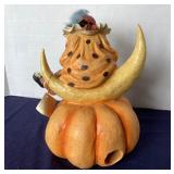 Bethany Lowe Halloween: “Clown Jumping Over Pumpkin”