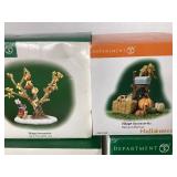 Group of Dept. 56 Autumn Decor / Accessories