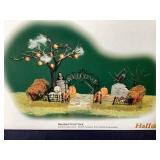 Dept. 56 Halloween: "Haunted Front Yard" and  "Halloween Full Moon"