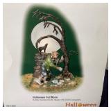 Dept. 56 Halloween: "Haunted Front Yard" and  "Halloween Full Moon"