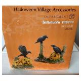 Dept. 56 Halloween: "The Cave Club" and "Halloween Ravens"