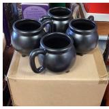 Set of 8 Williams Sonoma Footed Mugs