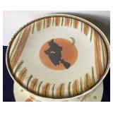 Set of 8 Witch Motif Dessert Plates