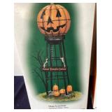 Dept. 56 Halloween: "Halloween Festival Billboard" and "Halloween Water Tower"