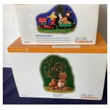 Dept. 56 Halloween: "Gathering Pumpkins" and "Creative Carvings"