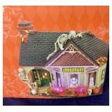 Dept. 56 Halloween: "The Skeleton House" and “Is This Seat Taken?”