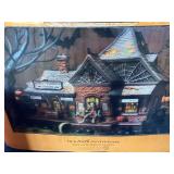 Dept. 56 Halloween (10th Anniversary): "Rickety Railroad Station" and "Times-a-Wastin"