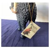 Brittany Lowe Halloween: Masked Trick-or-Treater Riding Black Cat