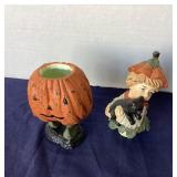 Brittany Lowe Halloweeen: "Paige in Pumpkin” Candy Container