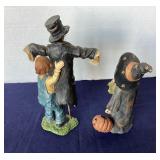 Brittany Lowe Halloween: " Boo Hoo Trick-or-Treater" and Girl with Scarecrow